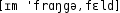 Grafik mit phonetischer Transkription des Belegs