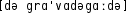 Grafik mit phonetischer Transkription des Belegs