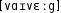 Grafik mit phonetischer Transkription des Belegs