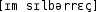 Grafik mit phonetischer Transkription des Belegs
