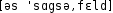 Grafik mit phonetischer Transkription des Belegs