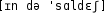 Grafik mit phonetischer Transkription des Belegs