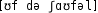 Grafik mit phonetischer Transkription des Belegs