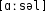 Grafik mit phonetischer Transkription des Belegs