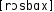 Grafik mit phonetischer Transkription des Belegs