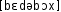 Grafik mit phonetischer Transkription des Belegs