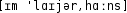 Grafik mit phonetischer Transkription des Belegs