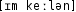 Grafik mit phonetischer Transkription des Belegs