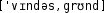 Grafik mit phonetischer Transkription des Belegs