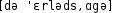 Grafik mit phonetischer Transkription des Belegs