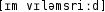 Grafik mit phonetischer Transkription des Belegs
