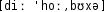 Grafik mit phonetischer Transkription des Belegs