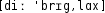 Grafik mit phonetischer Transkription des Belegs