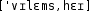 Grafik mit phonetischer Transkription des Belegs