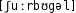 Grafik mit phonetischer Transkription des Belegs