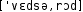 Grafik mit phonetischer Transkription des Belegs