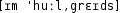 Grafik mit phonetischer Transkription des Belegs