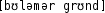 Grafik mit phonetischer Transkription des Belegs