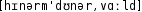 Grafik mit phonetischer Transkription des Belegs