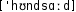 Grafik mit phonetischer Transkription des Belegs
