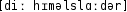 Grafik mit phonetischer Transkription des Belegs