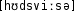 Grafik mit phonetischer Transkription des Belegs
