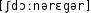 Grafik mit phonetischer Transkription des Belegs