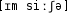 Grafik mit phonetischer Transkription des Belegs