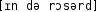 Grafik mit phonetischer Transkription des Belegs