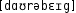 Grafik mit phonetischer Transkription des Belegs