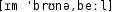 Grafik mit phonetischer Transkription des Belegs