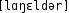 Grafik mit phonetischer Transkription des Belegs