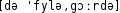 Grafik mit phonetischer Transkription des Belegs