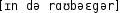 Grafik mit phonetischer Transkription des Belegs