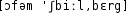 Grafik mit phonetischer Transkription des Belegs