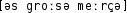 Grafik mit phonetischer Transkription des Belegs