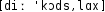 Grafik mit phonetischer Transkription des Belegs