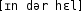 Grafik mit phonetischer Transkription des Belegs
