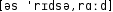 Grafik mit phonetischer Transkription des Belegs
