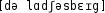 Grafik mit phonetischer Transkription des Belegs