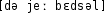 Grafik mit phonetischer Transkription des Belegs