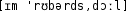 Grafik mit phonetischer Transkription des Belegs