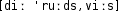 Grafik mit phonetischer Transkription des Belegs