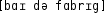 Grafik mit phonetischer Transkription des Belegs