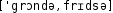 Grafik mit phonetischer Transkription des Belegs