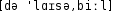 Grafik mit phonetischer Transkription des Belegs