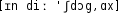 Grafik mit phonetischer Transkription des Belegs
