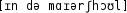 Grafik mit phonetischer Transkription des Belegs