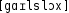 Grafik mit phonetischer Transkription des Belegs