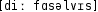 Grafik mit phonetischer Transkription des Belegs